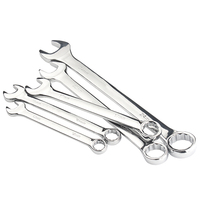 Clé combinée à anneau métrique ou britannique, en acier à haute teneur en carbone, 6-24mm, à Double décalage, livraison gratuite