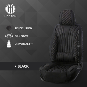 Marcan Breathable Tencel Seat <b>Protectors</b> by Marcan Four Seasons <b>Quilted</b> Linen Cushion for Mercedes-Benz - Product Image 1