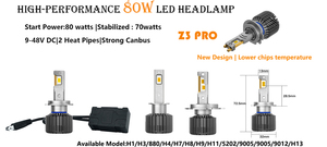 Bombilla LED para faro delantero de coche, accesorios de coche para Peugeot 160, <span class=keywords><strong>Citroen</strong></span>, 6500 W, 9-48V, 208 K, H7, - Product Image 3