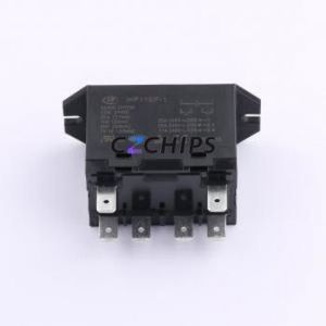 HF116F-1/024DF-2HTFW Power Relay Through hole,32.9x50.5mm Relay 24V 2 Normally Open: 2A (DPST-Normally Open)::: 6 25A-277VAC - Product Image 1