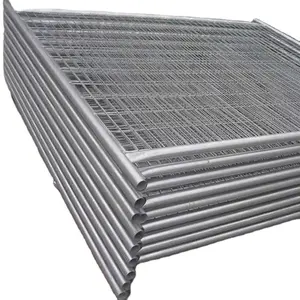 Avustralya açık bina çıkarılabilir sıcaklık çit panelleri kafes bina Cloture şantiye satılık geçici çit