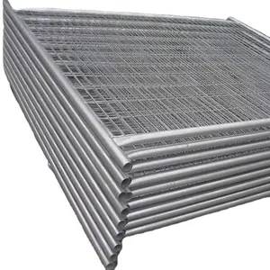 Australia Outdoor Building Removable Temp Fencing Panels Trellis Building Cloture Construction Site Temporary Fence For Sale