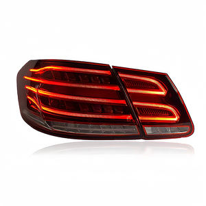 Feu arrière LED BENZ Classe E W212 2009-2013 <span class=keywords><strong>E200</strong></span> E300, feu de brouillard arrière, feu de freinage, clignotant, accessoire automobile, lentille rouge, état neuf - Product Image 1