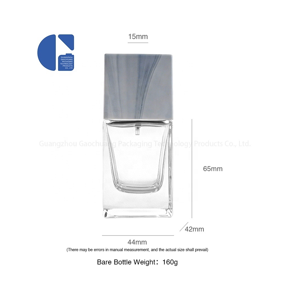 Flacone trasparente da 50 ml