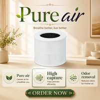 Cartouche de remplacement pour purificateur d'air Levoit Core Mini, filtre HEPA H13 et charbon actif, pour usage domestique