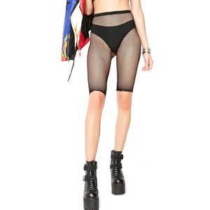 Pantalones cortos de malla para mujer, Shorts sexys de moda, Crochet, para motociclista, venta al por mayor - Product Image 4
