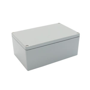 188X120X78MM <strong>Aluminium</strong> Outdoor IP66 Switch <strong>Box</strong> Manufactured By Saip For Electronics &amp; Instrument Enclosures - Product Image 1