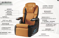 Sièges de luxe en cuir pour van, modèle le plus récent de notre usine chinoise, pour Mercedes Sprinter, Classe V, Toyota Sienna, Kia Pilot
