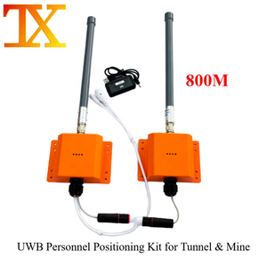 Kit de positionnement de personnel RTLS UWB 800M à faible coût avec balise d'ancrage pour localisation en temps réel pour la sécurité des tunnels et des mines souterraines - Product Image 1