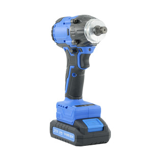 Llave de Impacto Inalámbrica de 350 Nm, Motor sin Escobillas, Batería de 21 V/4.0 Ah, Herramienta Eléctrica de Alta Resistencia YM-350-4 - Product Image 2