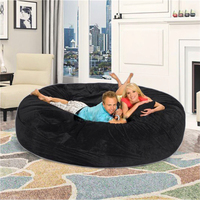 Gran oferta, silla de PUF gigante cómoda y moderna, sofá cama de tela versátil, hogar, sala de estar, dormitorio, Hotel, uso al aire libre