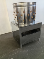 Desplumadora de Pollos Modelo 50 de Acero Inoxidable de Alta Resistencia, Nuevo Componente de Motor, Máquina para Granjas Avícolas, 220V/380V 1-3