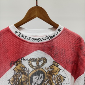 Camiseta de Manga Larga Personalizada de Alta Calidad, Estilo Urbano, Corte Cuadrado, Algodón Waffle, Verano 2026 - Product Image 3
