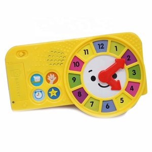 Lumières LED personnalisées, montre créative pour enfants, jouet d'<span class=keywords><strong>apprentissage</strong></span>, horloge, équipement, jouet sonore - Product Image 4