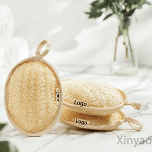 Esponja Exfoliante Natural de Doble Cara, Esponja de Baño de Loofah de Planta 100%, Exfoliante Corporal, Almohadilla de Ducha - Product Image 6