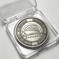 Pièce de monnaie commémorative en métal émaillé de haute qualité, design antique et moderne, pièce de monnaie souvenir personnalisée, moulée sous pression, imprimée UV