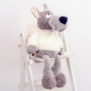 Kinqee Design personalizzato di origine animale peluche peluche <span class=keywords><strong>lupo</strong></span> peluche giocattolo di peluche animale di peluche - Product Image 3