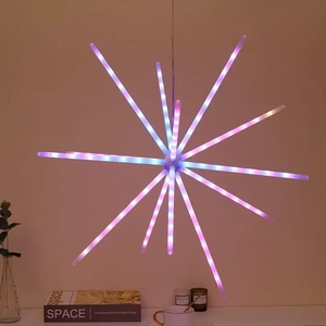 Nhà Máy giá bán buôn LED pháo hoa Strip ánh sáng RGB đèn giáng sinh giấc mơ âm nhạc âm thanh Sync <span class=keywords><strong>IR</strong></span> điều khiển từ xa nhịp điệu theo - Product Image 2