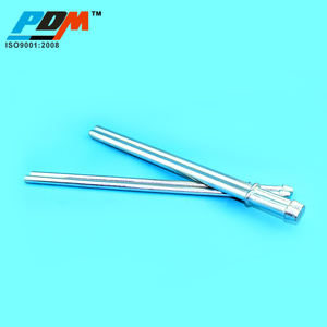 1/2 אינץ' מוט קולב פליטה מפלדת אל חלד עם ראש שטוח עם גימור אבץ - Product Image 3