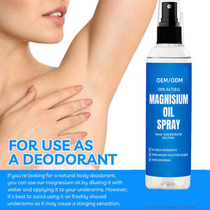 Oem100% semprotan minyak Magnesium murni, perawatan kaki tubuh pedal alami organik - Product Image 4