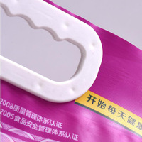 Sacs à riz sous vide personnalisés en plastique et aluminium, imprimés, 1 kg, 2 kg, 5 kg, 10 kg, 25 kg, sacs d'emballage pour riz