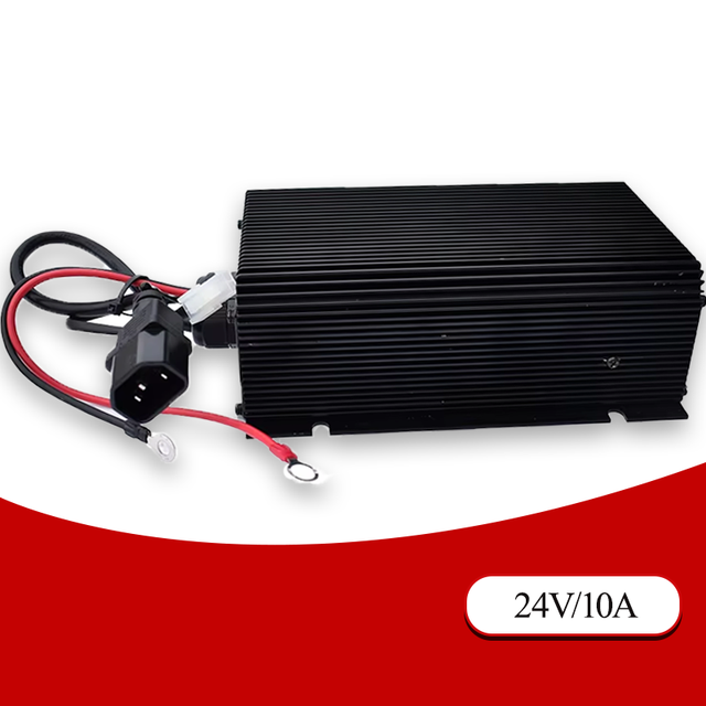 Supplying Forklift Parts OEM 100-240V Input Battery Charger 24V 10A for EP Electric Pallet Truck EPT20-15ET2