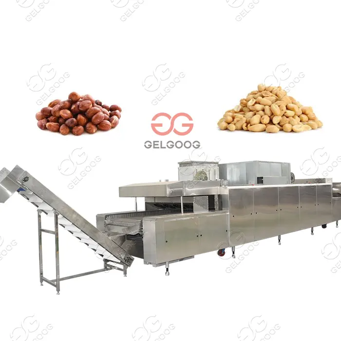 Japanische industrielle Erdnuss-Backröster-Maschinen Erdnuss-Röst maschine