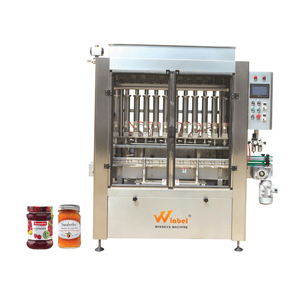 De calidad superior automática completa de vidrio de frutas de <span class=keywords><strong>fresa</strong></span> tarro de mermelada salsa máquina de llenado - Product Image 1