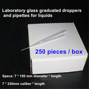 Goteros y pipetas graduadas <span class=keywords><strong>de</strong></span> vidrio <span class=keywords><strong>de</strong></span> <span class=keywords><strong>laboratorio</strong></span> para líquidos - Product Image 3