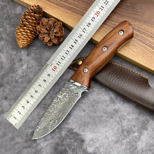 Cuchillo de Carne Portátil para Exteriores, Cuchillo de Bolsillo Afilado con Funda Protectora para Acampar y Uso Industrial - Product Image 1