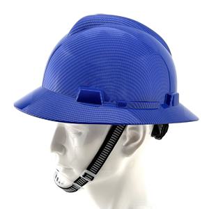 خوذة أمان صناعية من ألياف الكربون بحافة كاملة من نوع V-Gard مصنوعة من ABS وفقًا لمعايير ANSI، معتمدة CE للعمال - Product Image 2