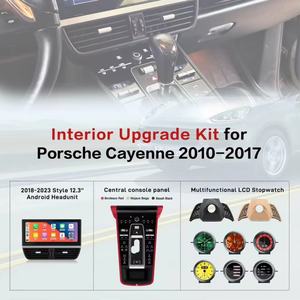 Kits de Actualización Interior para Automóvil con Pantalla LCD Multifuncional de 12.3 Pulgadas y Android 13 para Porsche Cayenne 2010-2017, Panel de Consola Central con Cronómetro - Product Image 6