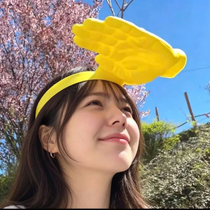 Nuevo Visor Creativo con Diseño 3D, Divertido Sombrero para Protección Solar UV, Diadema Amarilla con Forma de Palma y Sombrero para el Sol - Product Image 5