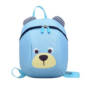 Niños infantiles <span class=keywords><strong>2022</strong></span> nueva llegada diseñador bebé lindo oso diseño poliéster niños lindo Anti-Pérdida bolsas de <span class=keywords><strong>libros</strong></span> escolares para niños - Product Image 5