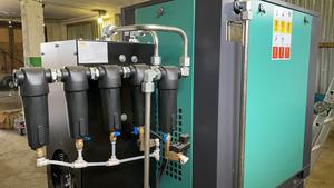 Kompresor Udara, Mesin Pemotong Laser Serat 15 Bar 16 Bar <span class=keywords><strong>3</strong></span> In 1, Sekrup Putar dengan Pengering Udara - Product Image 4