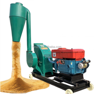 Thương mại vật liệu ướt Shredder/sắn Máy Nghiền Thức Ăn Máy chế biến nghiền trấu Hammer Mill thương mại bột Mill - Product Image 1