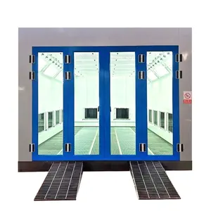 Cabina di verniciatura a scatola di vernice UM-3 CE cabina di verniciatura per auto lunga 7m cabina di verniciatura per riscaldamento automatico elettrica cabina di spruzzo