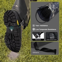 Guêtres ajustables pour chaussures et bottes de neige, pour la randonnée, l'alpinisme, la marche, le camping, pour femmes et hommes, en polyester et nylon, noir/gris/rose
