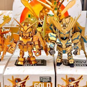 Nuevo 2026, 100% Auténtico, Set de 8 Piezas, Anime Japonés QMSV Mini Gun Dams Gold Team, Caja Sorpresa Coleccionable, Mini Figuras de Acción, Juguetes Robot - Product Image 6
