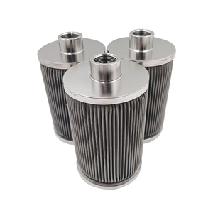 Thép không gỉ 304 xếp li Lọc Cartridge xếp li kim loại lưới lọc kim loại sợi xếp li Lọc yếu tố - Product Image 5