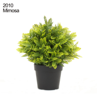 Buxus Taman dengan Tanaman Bonsai Buatan Bunga