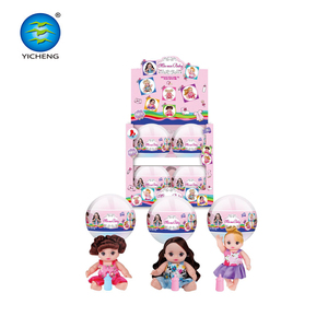 2018, gran oferta, mini muñecas encantadoras en huevo, juguete <span class=keywords><strong>de</strong></span> PVC para bebé <span class=keywords><strong>de</strong></span> 5 pulgadas - Product Image 3