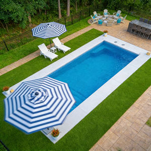 Combo de Piscina y Spa de Fibra de Vidrio Premium para Jardín de Hotel y Uso Familiar de Lujo con Accesorios Completos para Piscina - Product Image 5