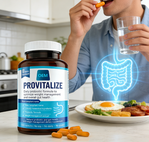 Fórmula Probiótica Diaria Provitalize |   Ingredientes Clínicamente Investigados para el Bienestar Intestinal y el Control del Peso |   Suplemento Dietético - Product Image 2