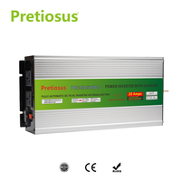 Onduleur Pretiosus Nouveautés 1,5 kW 1500 W Onde Sinusoïdale Modifiée Utilisation Extérieure Onduleur 12 V 220 V avec Chargeur Onduleurs Convertisseurs