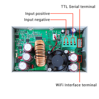 WZ6012 Module d'alimentation abaisseur haute puissance réglable CNC DC DC Buck Converter Courant constant Tension constante 60V 12A