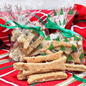 Bolsas <span class=keywords><strong>de</strong></span> regalo <span class=keywords><strong>de</strong></span> palomitas <span class=keywords><strong>de</strong></span> maíz para <span class=keywords><strong>Navidad</strong></span>, 100 unidades, bolsas <span class=keywords><strong>de</strong></span> celofán transparentes con 100 unidades <span class=keywords><strong>de</strong></span> lazos giratorios - Product Image 3