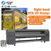 Máquina de Impresión de Banners LETOP, Impresora de Vinilo en Rollo, Impresora de Formato Ancho, Plotter UV