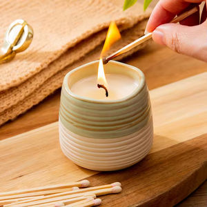 Velas Aromáticas Personalizadas en Frascos de Cerámica, Recuerdos Creativos, Artículos Decorativos Atmosféricos, Frascos de Cerámica para Velas Aromáticas - Product Image 2