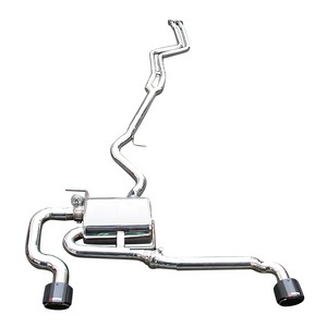 Mise à niveau du tuyau d'échappement 335i en acier inoxydable Catback E90 E92 325 <span class=keywords><strong>330</strong></span> 335i 320 pour <span class=keywords><strong>Bmw</strong></span> old 3 series 1999-2005 - Product Image 1